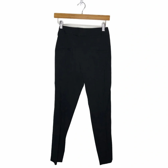 HELMUT LANG Black Snap Buckle Waist Trouser Pants - Picture 3 of 11